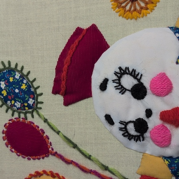 VINTAGE KITSCH WALL HANDMADE FRAME - Picture 4 of 4